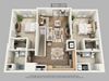 2 Bedroom, 2 Bathroom with Attached Garage